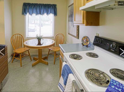 Sunny eat in kitchen at Crimson Heights Apartments in Albion, NY